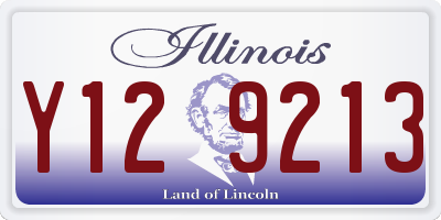 IL license plate Y129213
