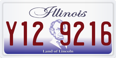 IL license plate Y129216