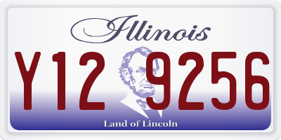 IL license plate Y129256