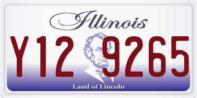 IL license plate Y129265