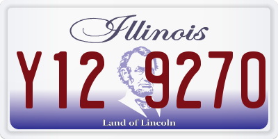 IL license plate Y129270