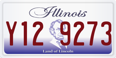 IL license plate Y129273