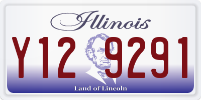 IL license plate Y129291