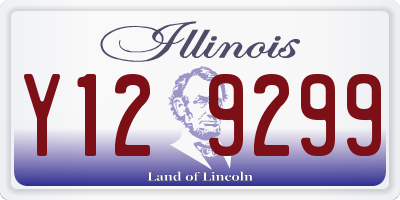 IL license plate Y129299
