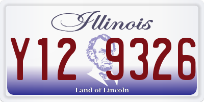 IL license plate Y129326