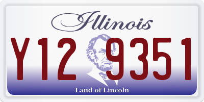 IL license plate Y129351