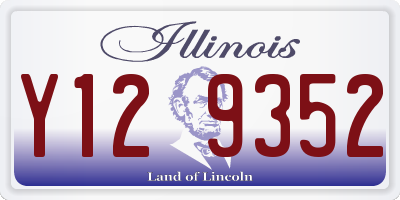 IL license plate Y129352