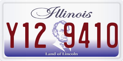 IL license plate Y129410