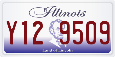 IL license plate Y129509