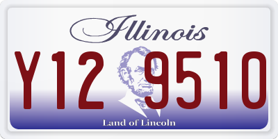 IL license plate Y129510
