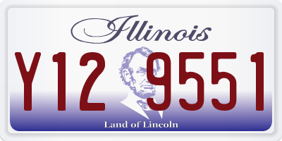 IL license plate Y129551
