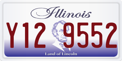 IL license plate Y129552