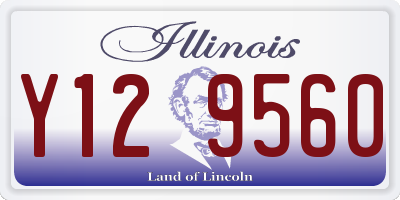 IL license plate Y129560