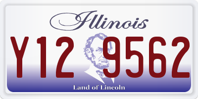 IL license plate Y129562