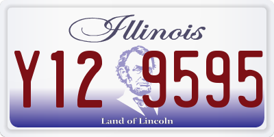 IL license plate Y129595