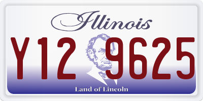 IL license plate Y129625