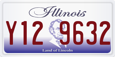 IL license plate Y129632