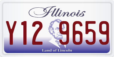 IL license plate Y129659