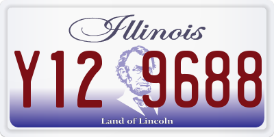 IL license plate Y129688
