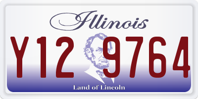 IL license plate Y129764