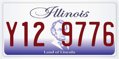 IL license plate Y129776