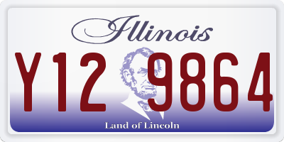 IL license plate Y129864