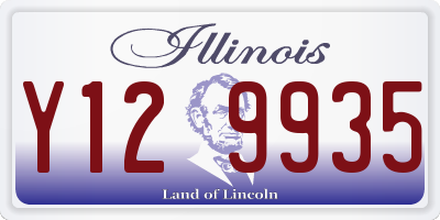IL license plate Y129935