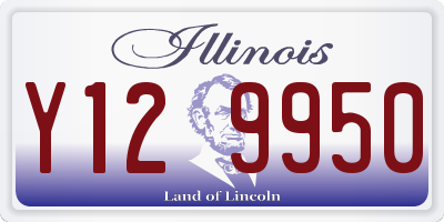 IL license plate Y129950