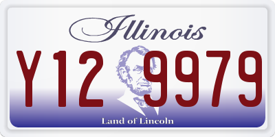 IL license plate Y129979