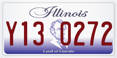 IL license plate Y130272
