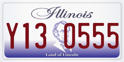 IL license plate Y130555