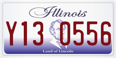 IL license plate Y130556