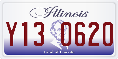 IL license plate Y130620
