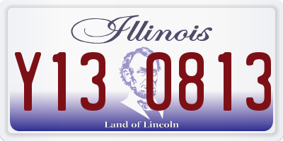 IL license plate Y130813