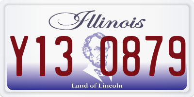 IL license plate Y130879