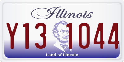 IL license plate Y131044
