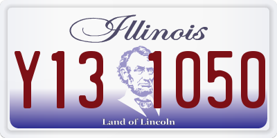 IL license plate Y131050