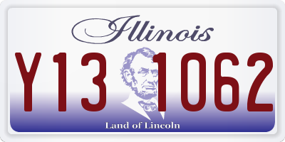 IL license plate Y131062