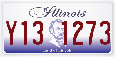 IL license plate Y131273