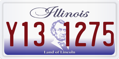 IL license plate Y131275