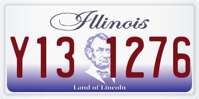 IL license plate Y131276