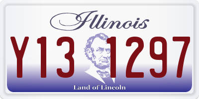 IL license plate Y131297