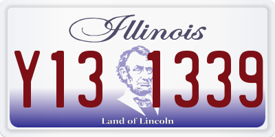 IL license plate Y131339