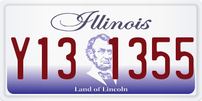 IL license plate Y131355