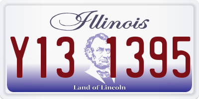 IL license plate Y131395