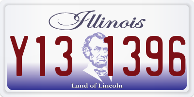 IL license plate Y131396