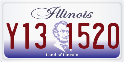 IL license plate Y131520