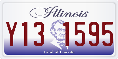 IL license plate Y131595