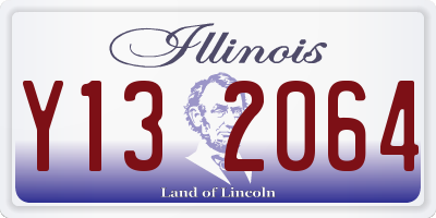 IL license plate Y132064