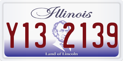 IL license plate Y132139